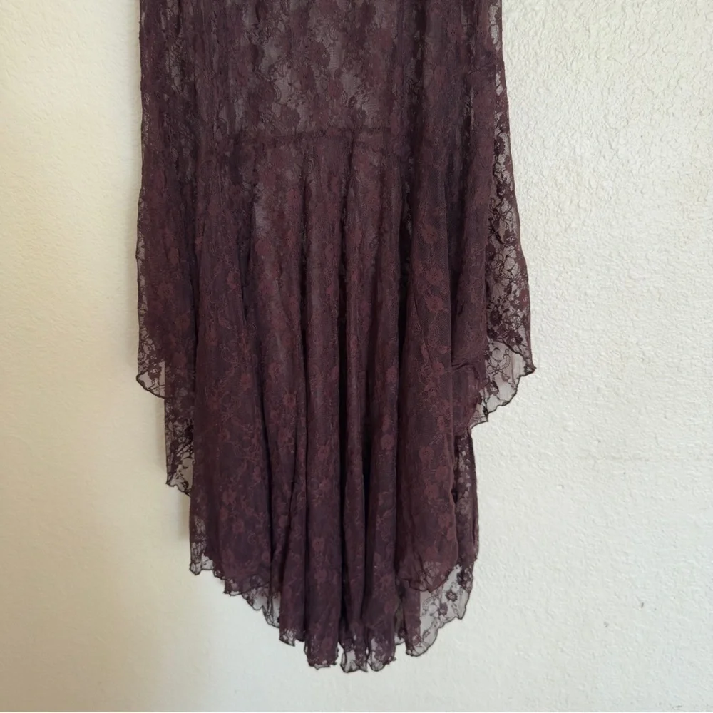 Free people just looking midi slip dress